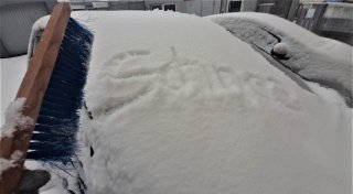 Schneefall im Kreis Höxter: Zwei Unfälle und ganz viel Ruhe