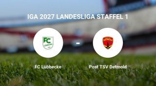 Post TSV Detmold behauptet sich mit knappem Sieg gegen FC Lübbecke
