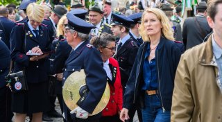 Furtwängler dreht «Tatort» mitten im Schützenausmarsch