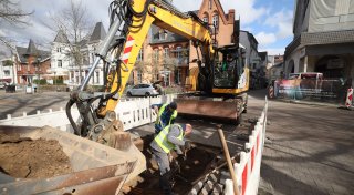 2,2 Millionen Euro für Bad Oeynhausens Fußgängerzone: Sanierungsarbeiten haben begonnen