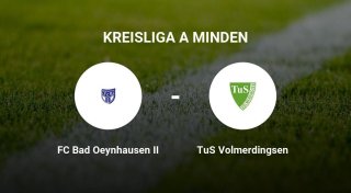 Enger Ausgang für FC Bad Oeynhausen II gegen TuS Volmerdingsen