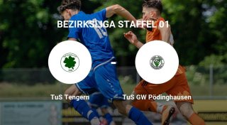TuS GW Pödinghausen verliert gegen TuS Tengern