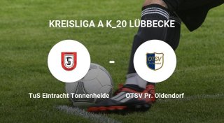 TuS Eintracht Tonnenheide bietet OTSV Pr. Oldendorf Paroli