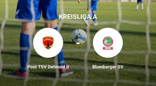 Easy-Peasy-Sieg für Blomberger SV gegen Post TSV Detmold II