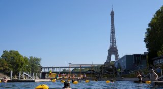 Freibäder in der Seine in Paris sind Riesenerfolg