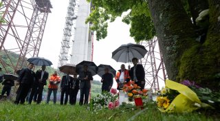 Drei Tote nach Gondelabsturz - Gedenken am Unglücksort