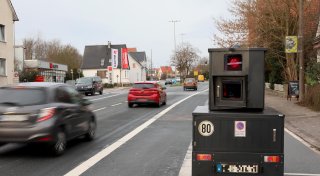 Radarkontrollen im Kreis Minden-Lübbecke: Hier stehen aktuell mobile Blitzer