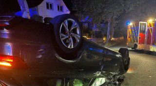 Schwerer Verkehrsunfall in Herford geht glimpflich aus