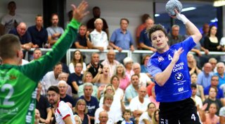 Paul Holzhacker vom TuS Spenge hasst es zu verlieren. Gegen Gummersbach will er alles geben