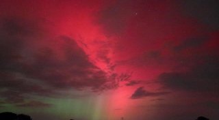 Seltenes Phänomen: Polarlichter über Minden-Lübbecker Himmel beobachtet