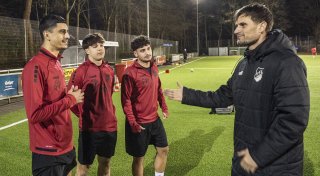 Ex-Armine Christopher Nöthe als Jugendtrainer beim VfL Theesen