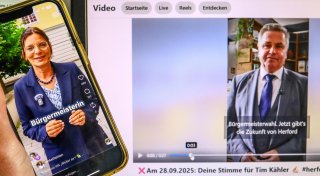 SPD klebt, CDU klickt: Wie Instagram und Co. den Herforder Wahlkampf geprägt haben