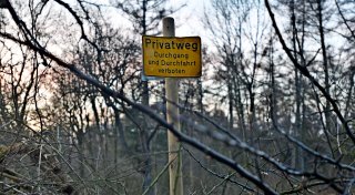 Beliebter Spazierweg in Oerlinghausen ist gesperrt
