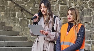 „Es sind keine Ehedramen, es sind Morde“: Demo gegen häusliche Gewalt in Bünde