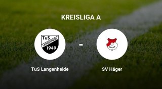 SV Häger erringt knappen Sieg gegen TuS Langenheide