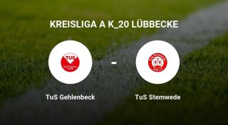 Heimsieg für TuS Gehlenbeck gegen TuS Stemwede