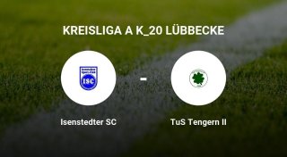 TuS Tengern II gewinnt gegen Isenstedter SC