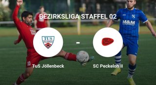 Knappes Unterliegen für TuS Jöllenbeck gegen SC Peckeloh II