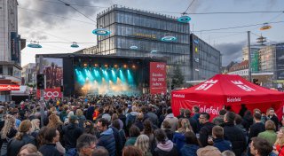Die schönsten Fotos aus Bielefeld: So lief der erste Leineweber-Markt-Tag