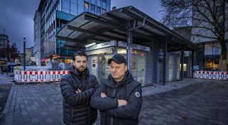 Aus für den Kesselbrink-Kiosk: Gekündigte Betreiber setzen sich zur Wehr