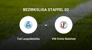 Remis im Duell zwischen dem TuS Leopoldshöhe und dem VfB Fichte Bielefeld