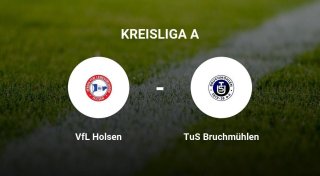 Der VfL Holsen gegen das Team des TuS Bruchmühlen