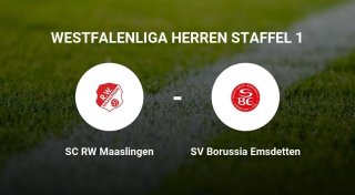 SV Borussia Emsdetten ergibt sich dem SC RW Maaslingen