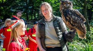 Mit vielen Fotos: Tüfteln, Tattoos, Tier-Ausbruch: So war das NW-Tierparkfest in Herford