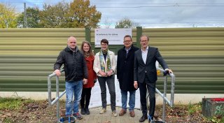 Mehr Ruhe in Löhne: 3.700 Meter Lärmschutzwand sind fertig