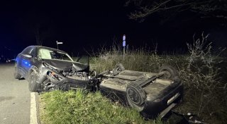 Schwerer Autounfall im Osten von Bielefeld - rettender Notruf per eCall