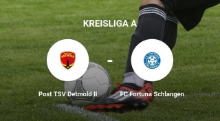 Post TSV Detmold II zieht den Kürzeren gegen FC Fortuna Schlangen