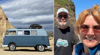 Weltreise im Mini-Camper: Mutiges Gütersloher Ehepaar tauscht Haus gegen VW-Bulli