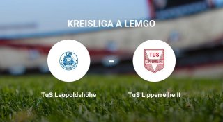 TuS Lipperreihe II verbucht knappen Sieg gegen TuS Leopoldshöhe