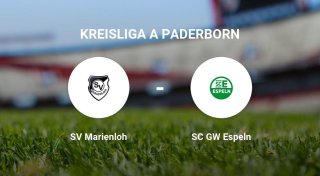 SV Marienloh bietet SC GW Espeln Paroli