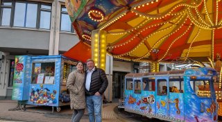 Seltene Einblicke: So läuft das Familienleben der Schausteller des Bünder Zwiebelmarktes