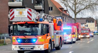 Brennender Kühlschrank in Paderborner Innenstadtwohnung
