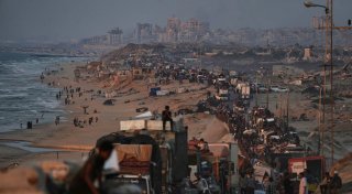 Palästinenser flüchten weiterhin aus der Stadt Gaza