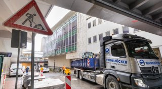 Prägte jahrzehntelang die City: Alter Paderborner Kaufhof verschwindet langsam