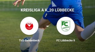 TuS Gehlenbeck bietet FC Lübbecke II Paroli