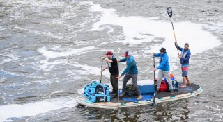 Abenteuer für einen guten Zweck: Tag und Nacht auf der Weser