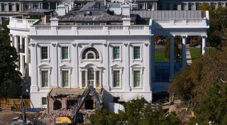 Ostflügel vom Weißen Haus für Trumps Ballsaal abgerissen