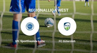 VfL Sportfreunde Lotte gegen FC Gütersloh trennen sich unentschieden