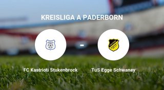 TuS Egge Schwaney bietet FC Kastrioti Stukenbrock Paroli