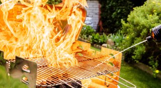 Vorsicht beim Grillen: Das waren die fünf gravierendsten Grillunfälle im Kreis Herford