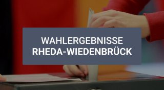 Alle Wahlergebnisse zur Kommunalwahl aus Rheda-Wiedenbrück im Überblick