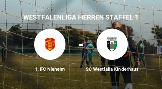 1. FC Nieheim behauptet sich mit knappem Sieg gegen SC Westfalia Kinderhaus