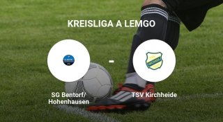 TSV Kirchheide sichert sich knappen Sieg gegen die SG Bentorf/Hohenhausen