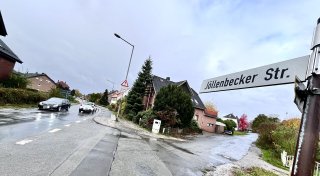 An dieser Landesstraße in Enger müssen sich Autofahrer auf lange Bauarbeiten einstellen