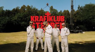 Kraftklub spielen 2026 open air im Ravensberger Park in Bielefeld