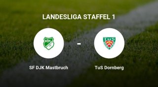 Remis im Duell zwischen den SF DJK Mastbruch und dem TuS Dornberg